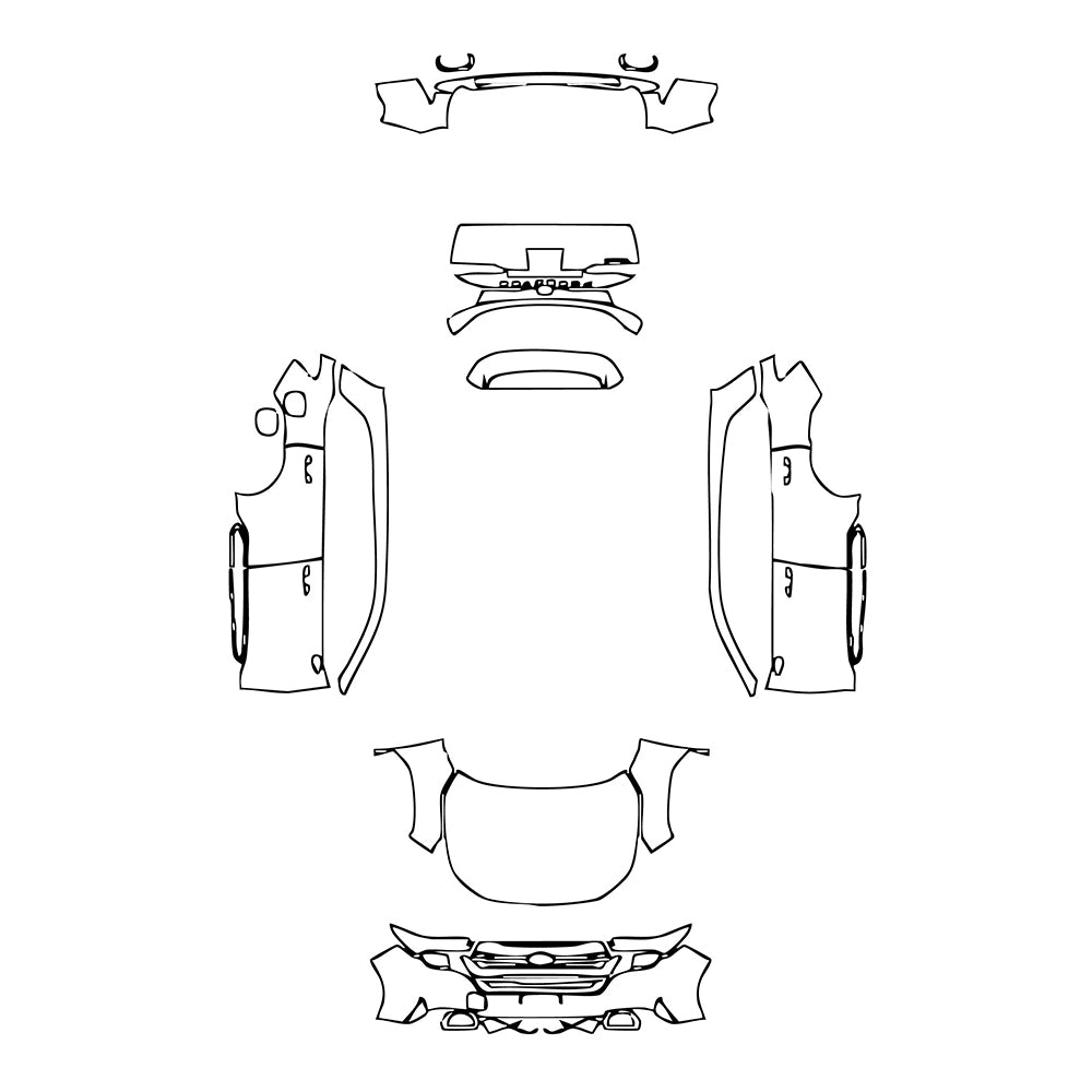 Pre-Cut PPF Subaru Forester (US) Premium 2025 - PPF-Kits