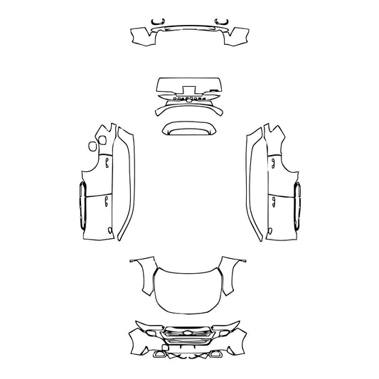 Pre-Cut PPF Subaru Forester (US) Premium 2025 - PPF-Kits