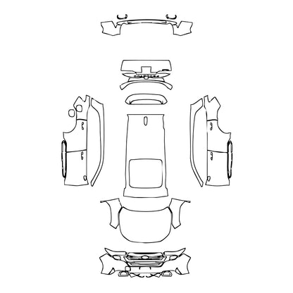 Pre-Cut PPF Subaru Forester (US) Touring 2025 - PPF-Kits