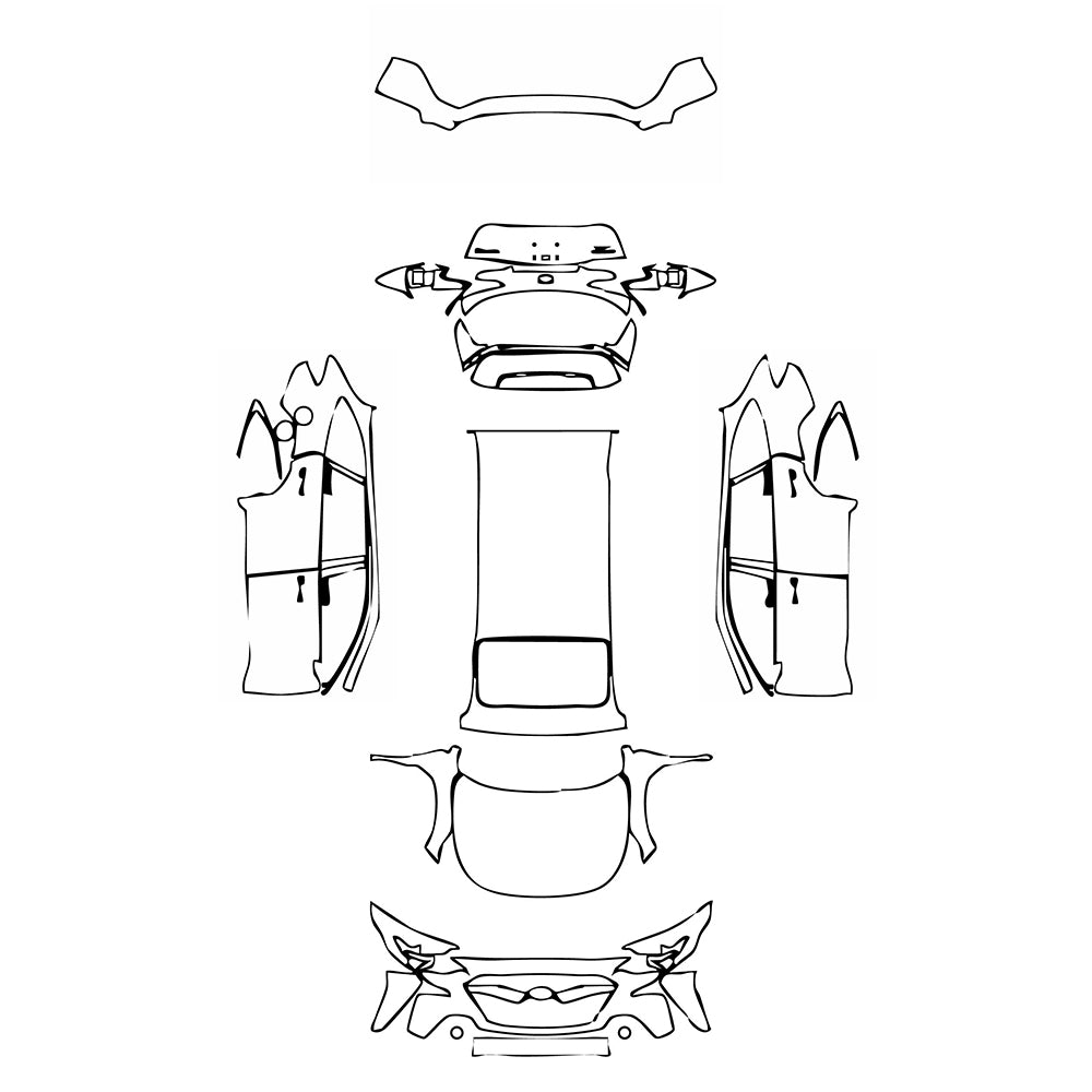 Pre-Cut PPF Subaru Outback (US) Onyx Edition XT 2021 - PPF-Kits