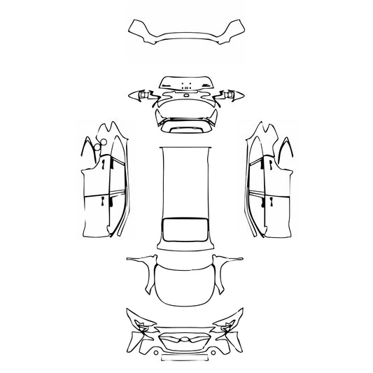 Pre-Cut PPF Subaru Outback (US) Onyx Edition XT 2023 - PPF-Kits