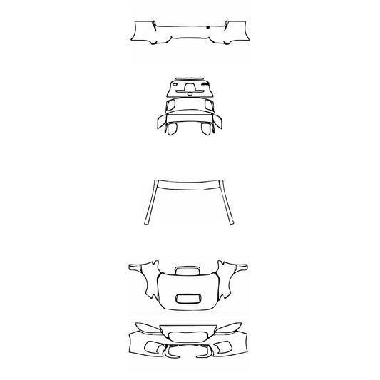 Pre-Cut PPF Subaru WRX STI 2020 - PPF-Kits
