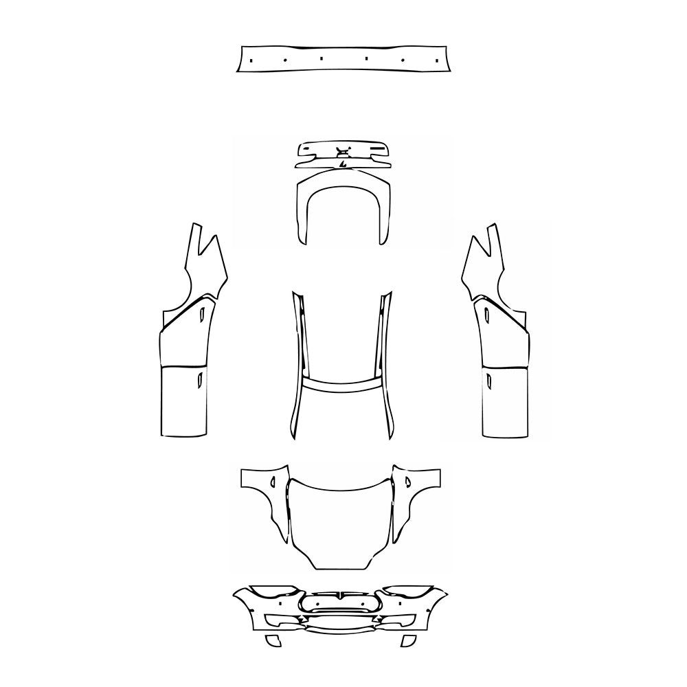 Pre-Cut PPF Tesla Model S 2015 - PPF-Kits