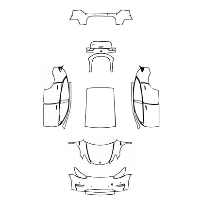 Pre-Cut PPF Tesla Model Y Base 2019 - PPF-Kits