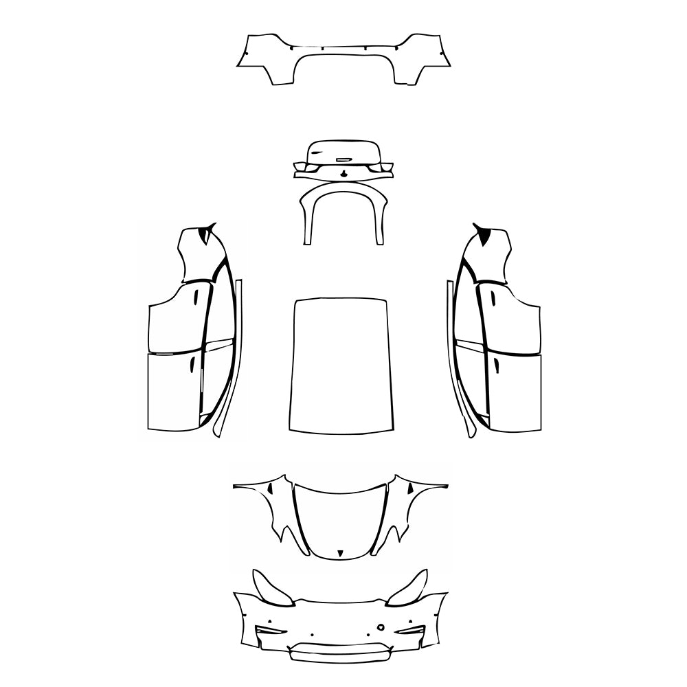 Pre-Cut PPF Tesla Model Y Base 2020 - PPF-Kits