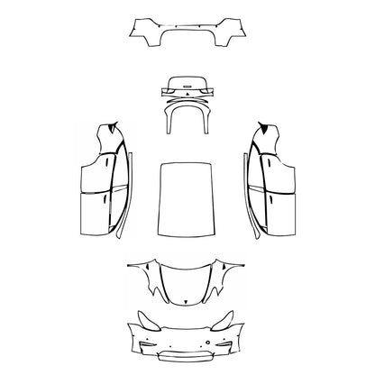 Pre-Cut PPF Tesla Model Y Performance 2024 - PPF-Kits
