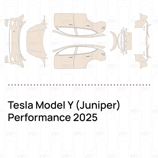Pre-Cut PPF Tesla Model Y (Juniper) Performance 2025