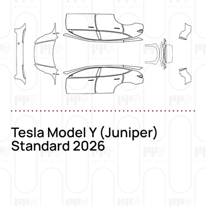 Pre-Cut PPF Tesla Model Y (Juniper) Standard 2026