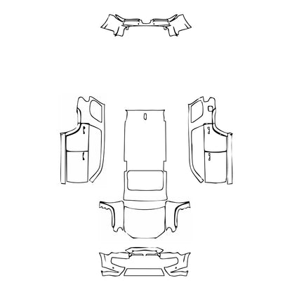 Pre-Cut PPF Toyota 4 Runner Limited 2023 - PPF-Kits