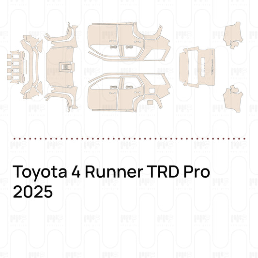 Pre-Cut PPF Toyota 4 Runner TRD Pro 2025