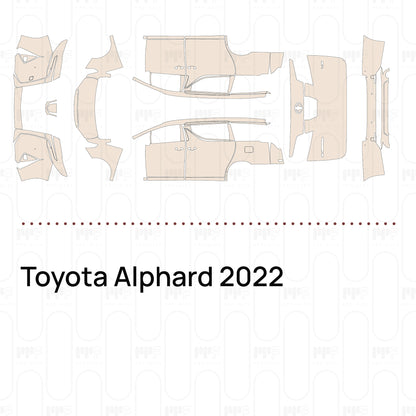 Pre-Cut PPF Toyota Alphard 2022