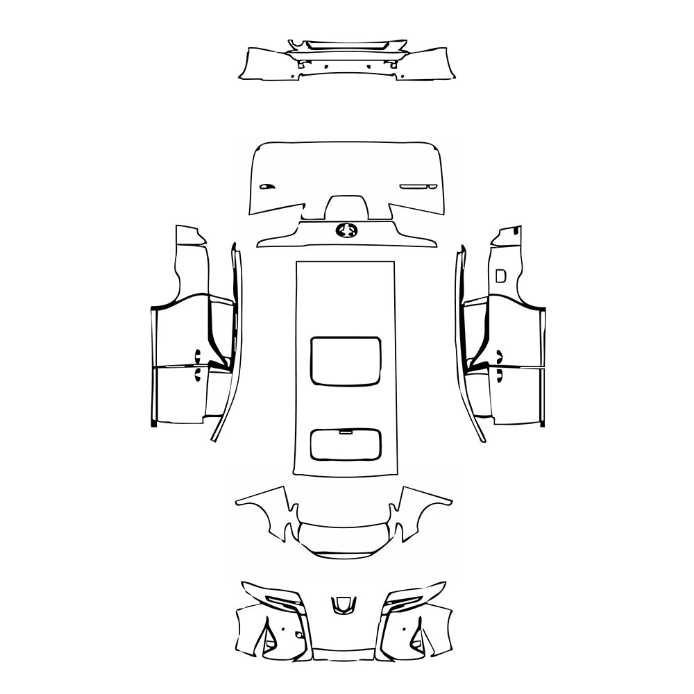 Pre-Cut PPF Toyota Alphard ALPHARD 2022 - PPF-Kits