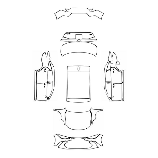 Pre-Cut PPF Toyota Avalon Sport 2024 - PPF-Kits