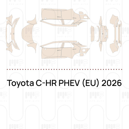 Pre-Cut PPF Toyota C-HR PHEV (EU) 2026