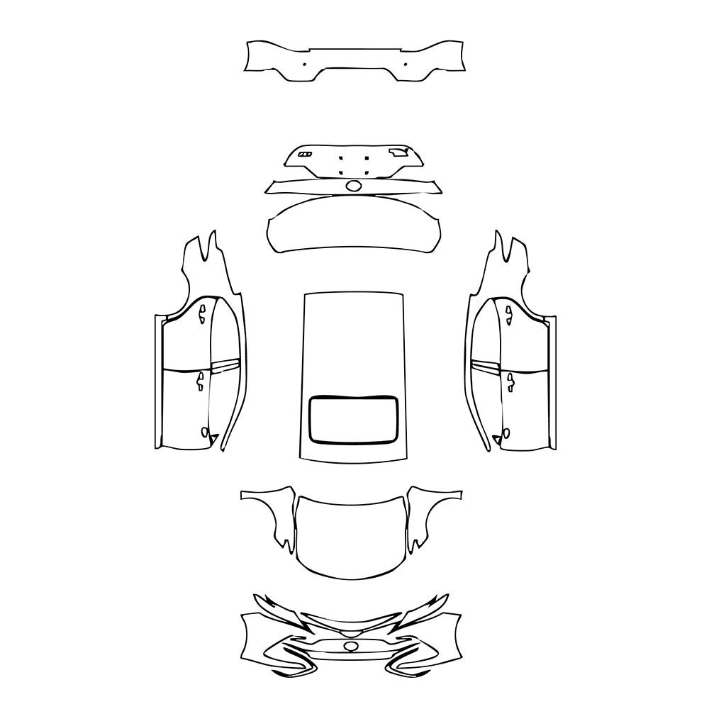 Pre-Cut PPF Toyota Camry (CN) Luxury 2022 - PPF-Kits
