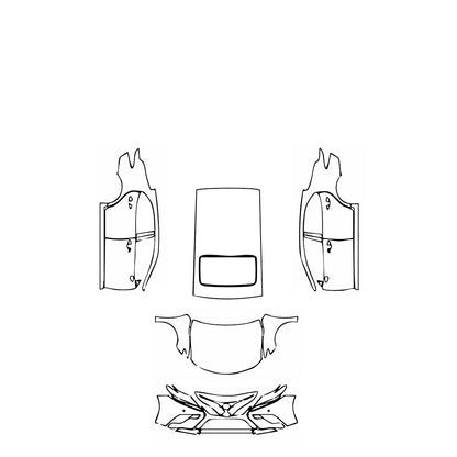Pre-Cut PPF Toyota Camry (CN) Sport 2018 - PPF-Kits