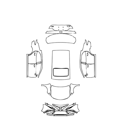 Pre-Cut PPF Toyota Camry (CN) Sport 2021 - PPF-Kits