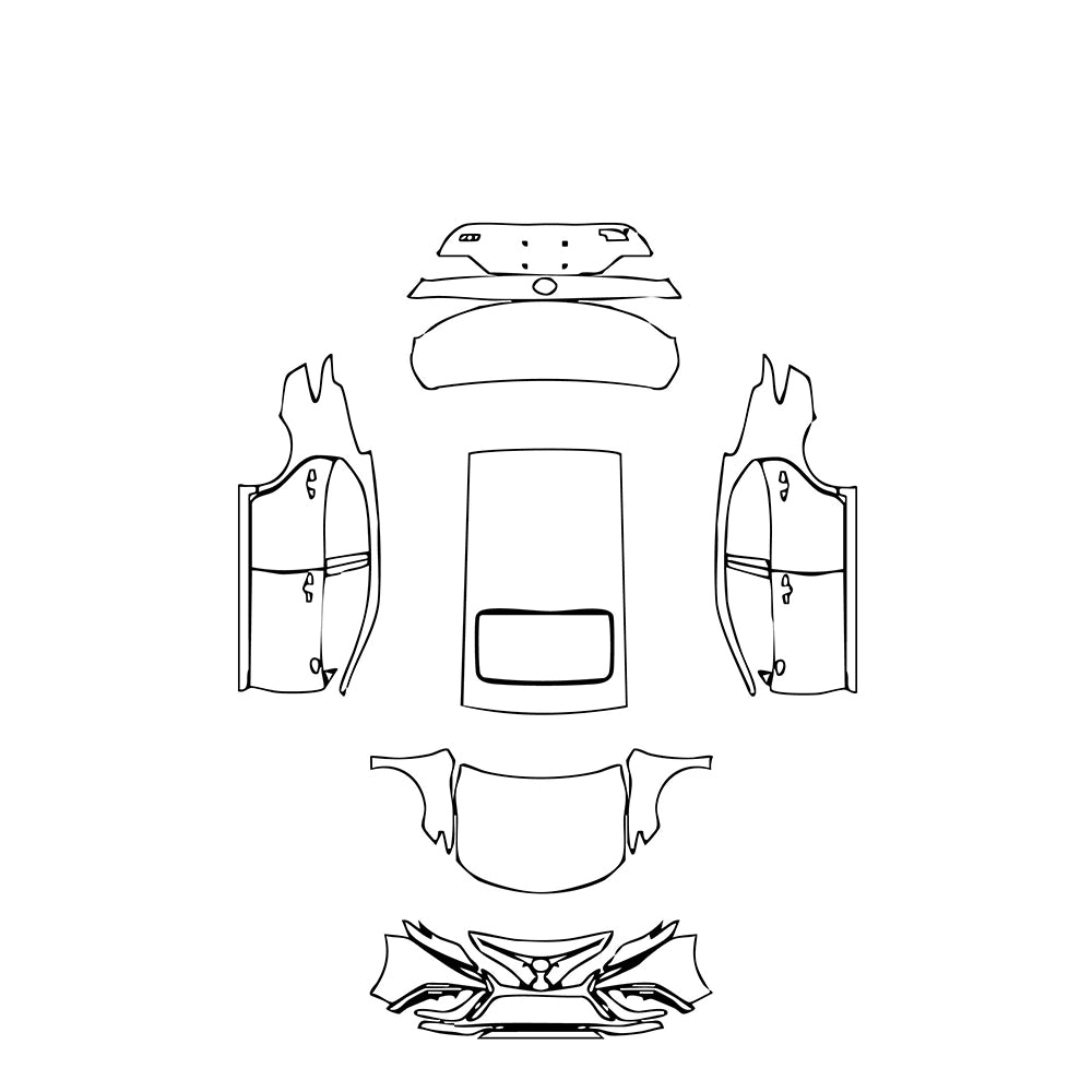 Pre-Cut PPF Toyota Camry (CN) Sport 2023 - PPF-Kits