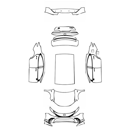 Pre-Cut PPF Toyota Camry (CN) Sport 2024 - PPF-Kits