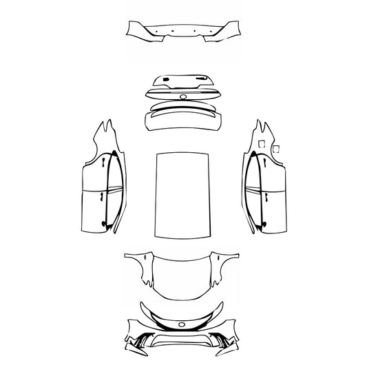 Pre-Cut PPF Toyota Camry (CN) Sport 2024 - PPF-Kits