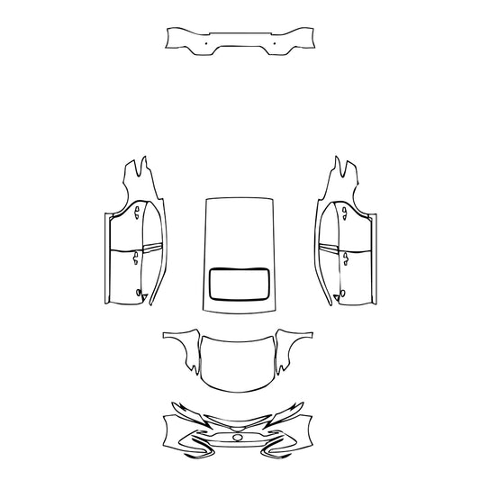 Pre-Cut PPF Toyota Camry (US) LE 2021 - PPF-Kits