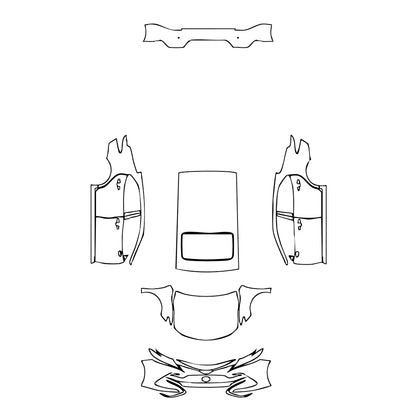 Pre-Cut PPF Toyota Camry (US) LE 2023 - PPF-Kits