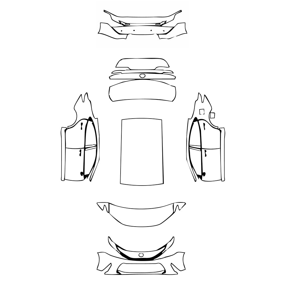 Pre-Cut PPF Toyota Camry (US) LE 2025 - PPF-Kits