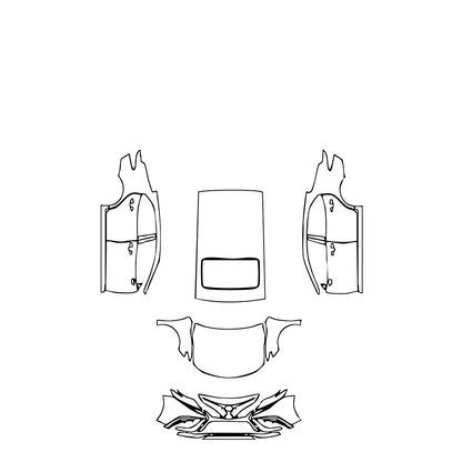 Pre-Cut PPF Toyota Camry (US) XSE 2023 - PPF-Kits