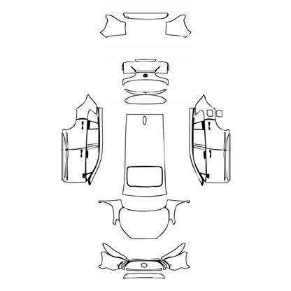 Pre-Cut PPF Toyota Corolla Cross (CN) 2024 - PPF-Kits