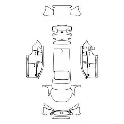 Pre-Cut PPF Toyota Corolla Cross (US) L 2025 - PPF-Kits
