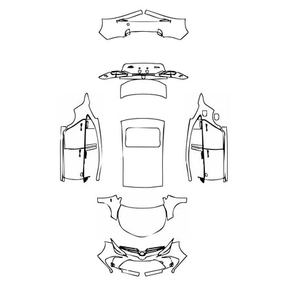 Pre-Cut PPF Toyota Corolla (CN) 2021 - PPF-Kits