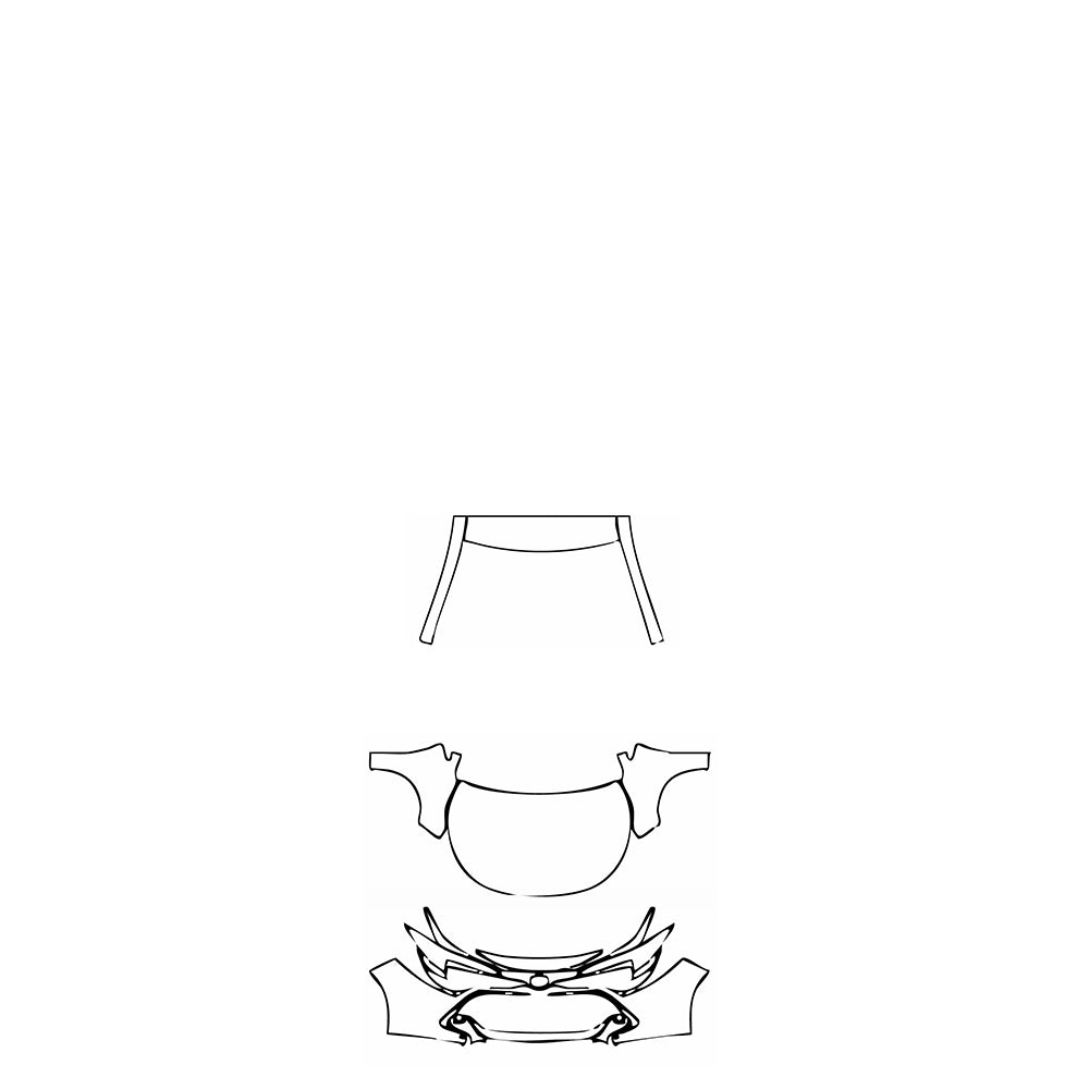 Pre-Cut PPF Toyota Corolla (US) Hatchback Base 2021 - PPF-Kits