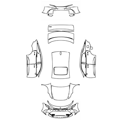 Pre-Cut PPF Toyota Crown 2025 - PPF-Kits