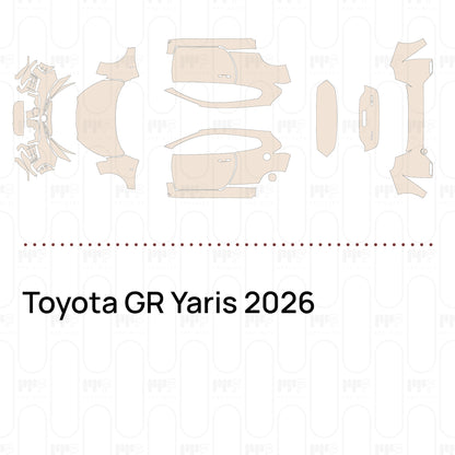 Pre-Cut PPF Toyota GR Yaris 2026