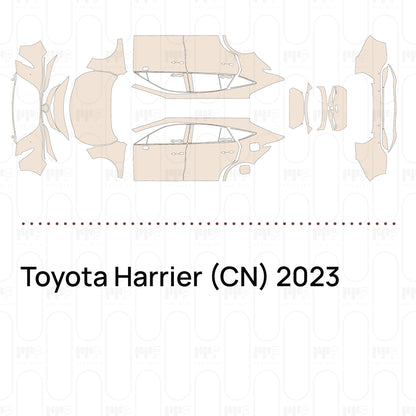 Pre-Cut PPF Toyota Harrier (CN) 2023