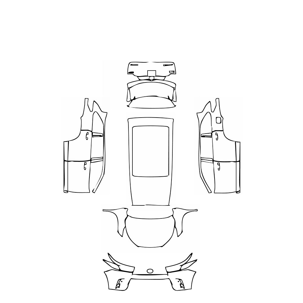 Pre-Cut PPF Toyota Highlander (CN) 2018 - PPF-Kits