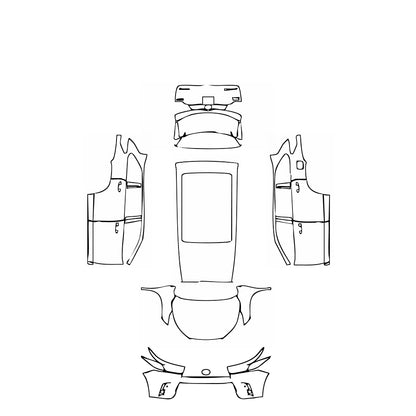 Pre-Cut PPF Toyota Highlander (CN) 2020 - PPF-Kits