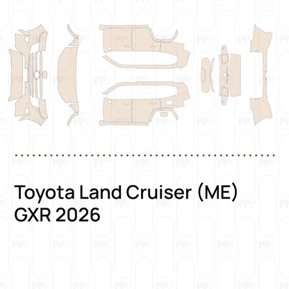 Pre-Cut PPF Toyota Land Cruiser (ME) GXR 2026