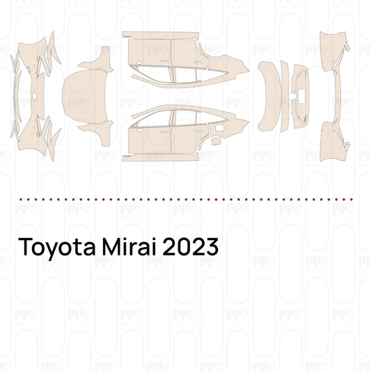 Pre-Cut PPF Toyota Mirai 2023