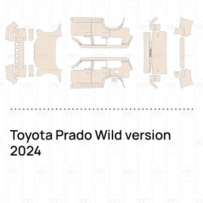 Pre-Cut PPF Toyota Prado Wild version 2024