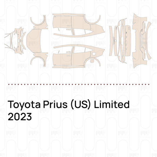 Pre-Cut PPF Toyota Prius (US) Limited 2023