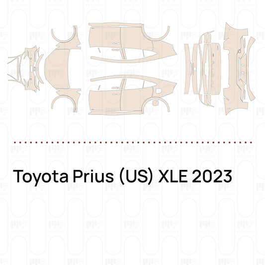 Pre-Cut PPF Toyota Prius (US) XLE 2023