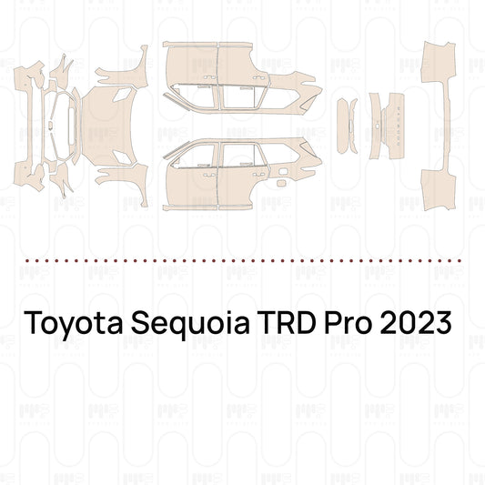 Pre-Cut PPF Toyota Sequoia TRD Pro 2023