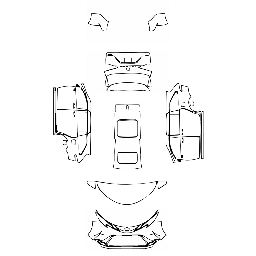 Pre-Cut PPF Toyota Sienna XSE 2021 - PPF-Kits
