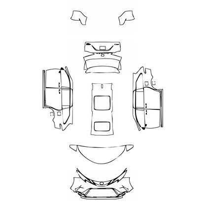 Pre-Cut PPF Toyota Sienna XSE 2025 - PPF-Kits