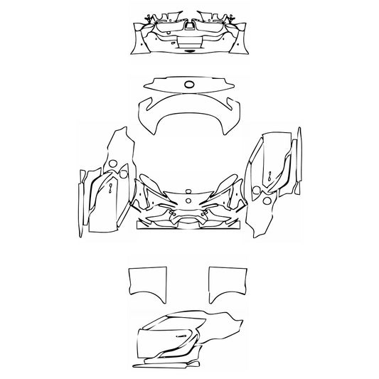 Pre-Cut PPF Toyota Supra 2019 - PPF-Kits