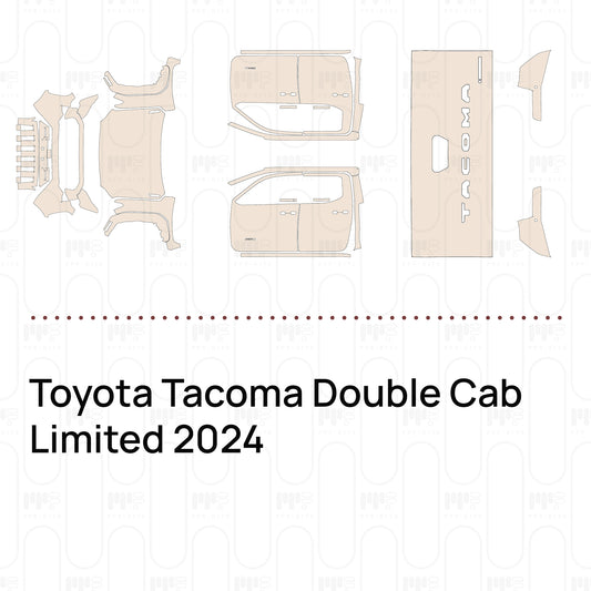 Pre-Cut PPF Toyota Tacoma Double Cab Limited 2024