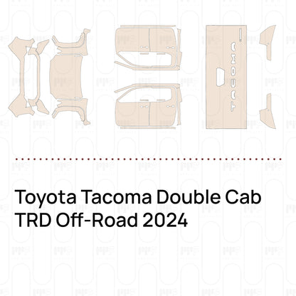Pre-Cut PPF Toyota Tacoma Double Cab TRD Off-Road 2024