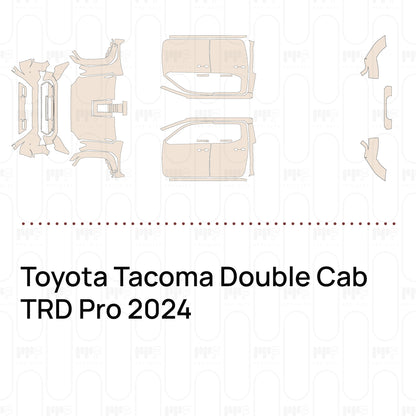 Pre-Cut PPF Toyota Tacoma Double Cab TRD Pro 2024