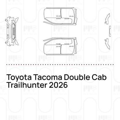 Pre-Cut PPF Toyota Tacoma Double Cab Trailhunter 2026